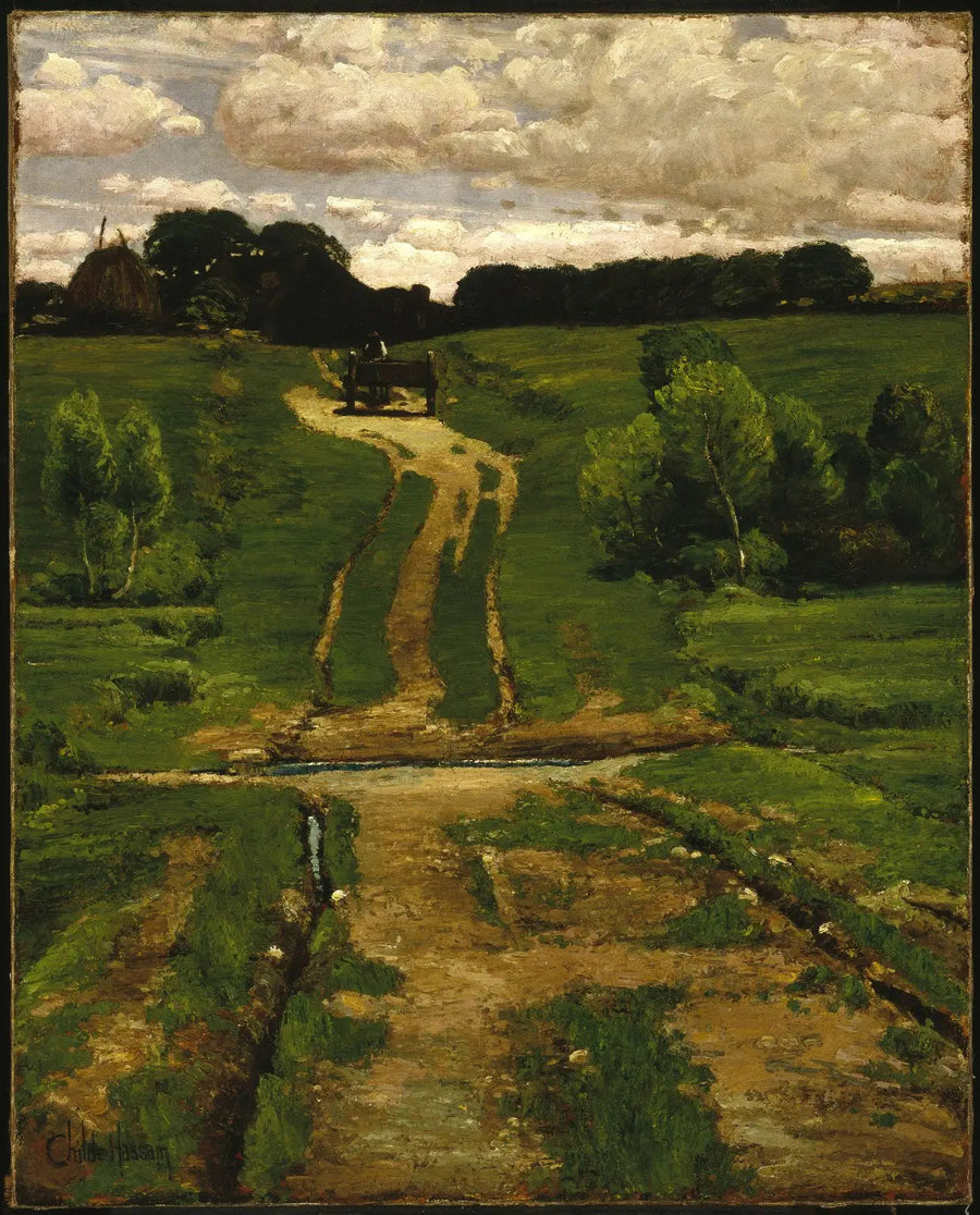 Eine Nebenstraße - Childe Hassam