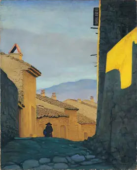Eine Straße in Cagnes - Félix Vallotton