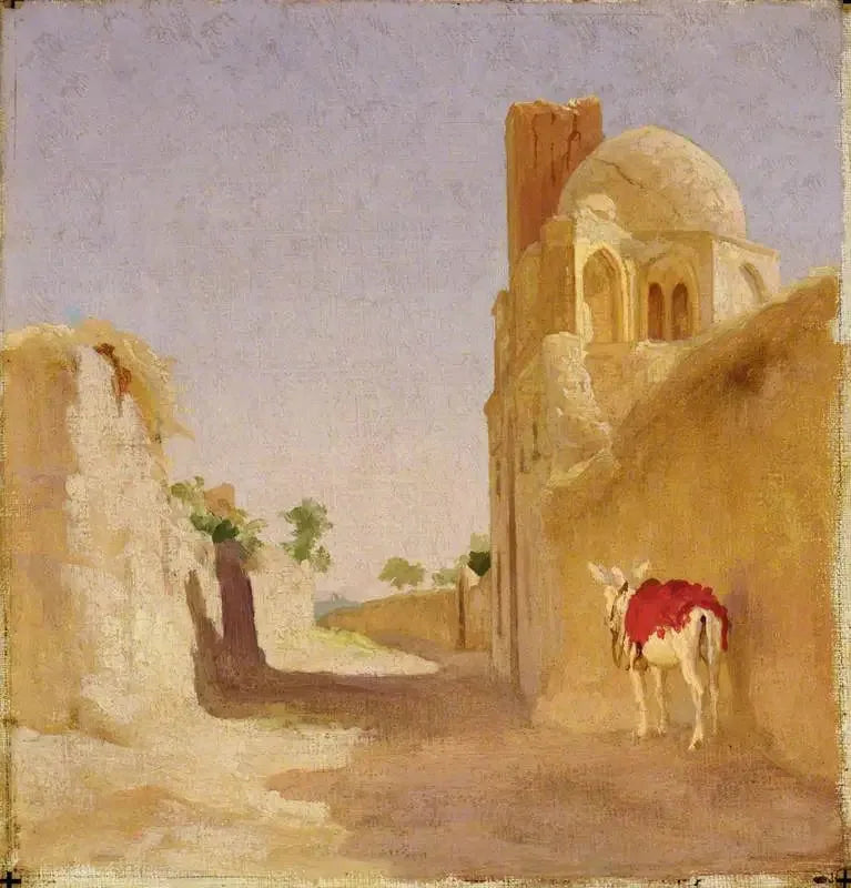 Eine Straße in Damaskus - Frederic Leighton