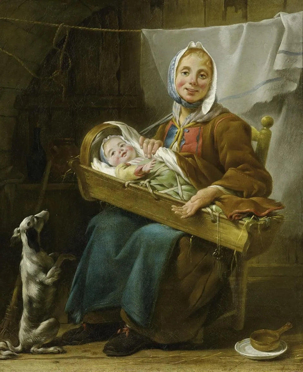 Une Savoyarde - Noël Hallé image 1 copie peinte à la main à l’huile