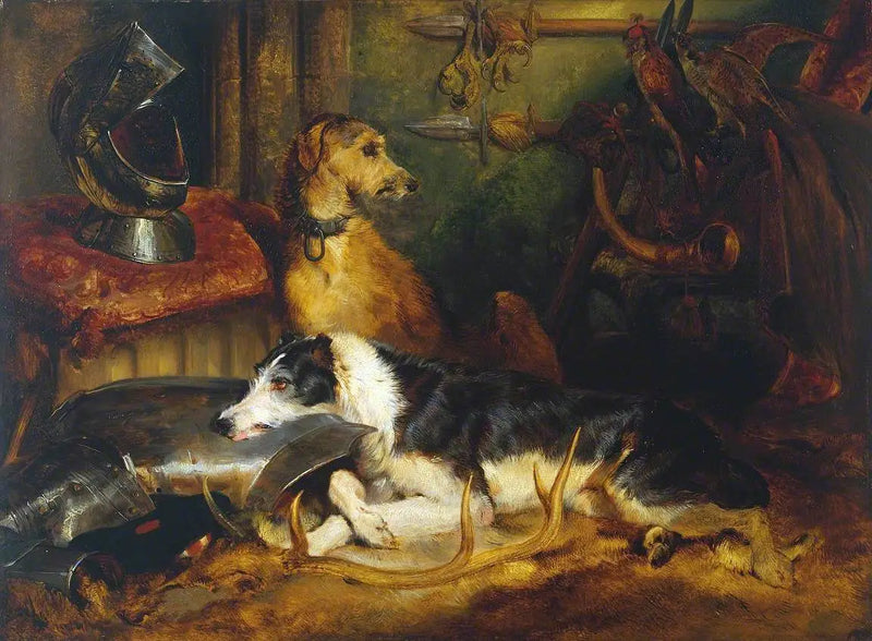 Eine Szene in Abbotsford - Edwin Henry Landseer