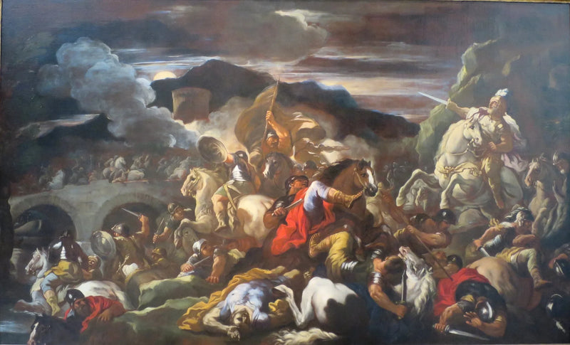 Eine Schlachtszene - Luca Giordano