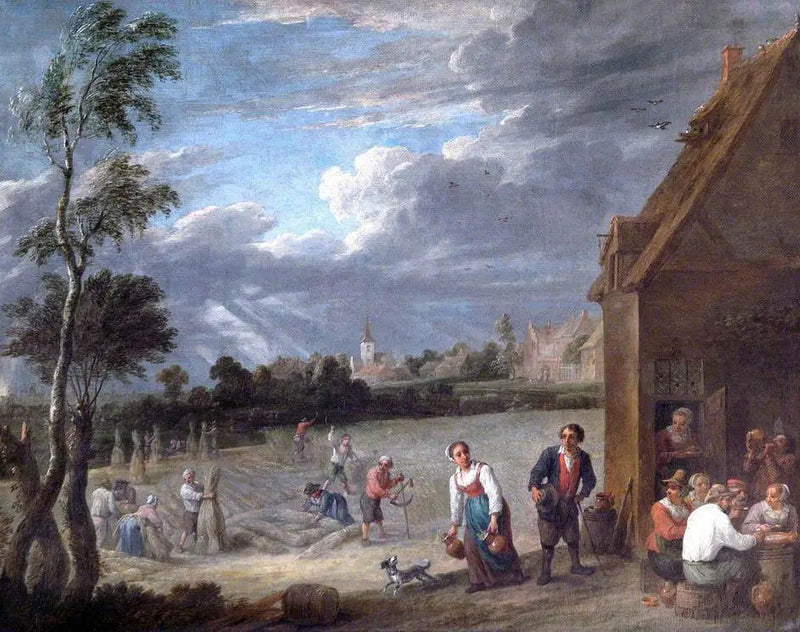 Eine Ernteszene - David Teniers der Jüngere