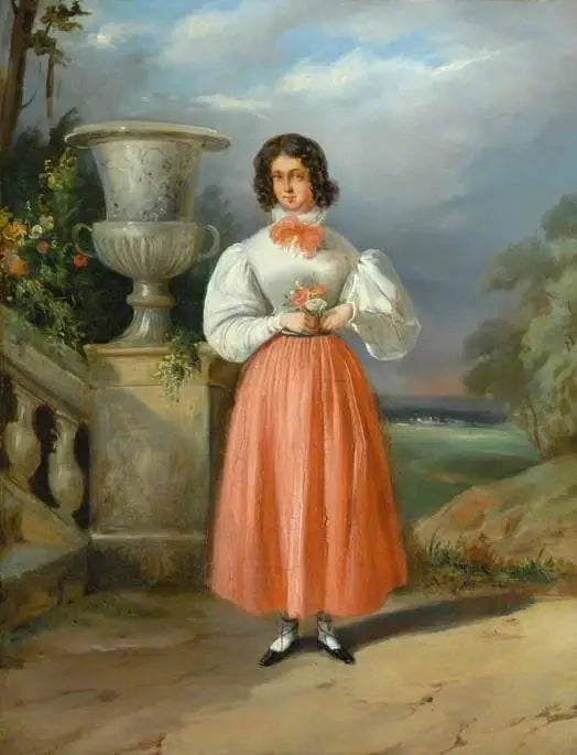 Eine ältere Schwester von Frau Bowes - Paul Delaroche