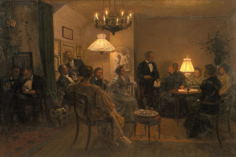 Ein Abend beim Künstler – Viggo Johansen