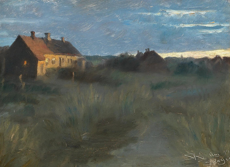 Ein Sommerabend in Skagen. - Peder Severin Krøyer