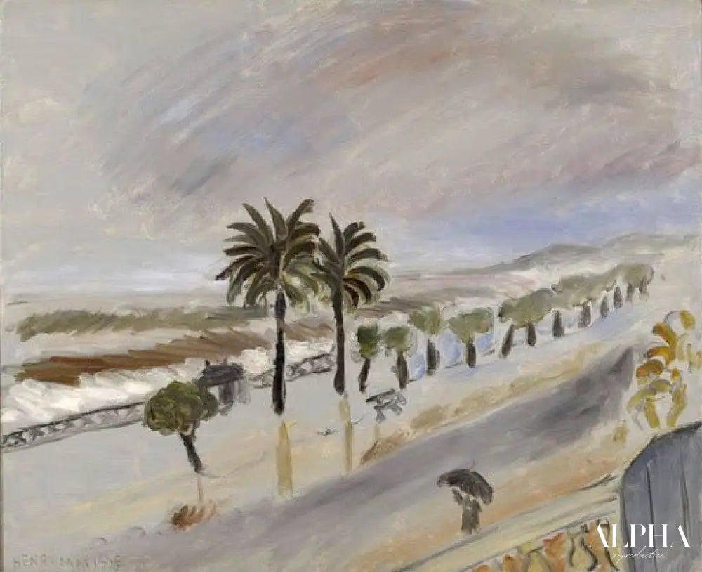 Une tempête à Nice 1919 - Matisse - Reproductions de tableaux et peintures haut de gamme