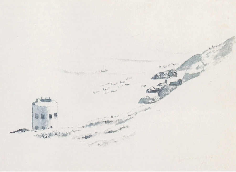 Eine Martello-Tour auf Guernsey - Félix Vallotton