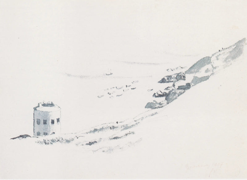 Eine Martello-Tour auf Guernsey - Félix Vallotton