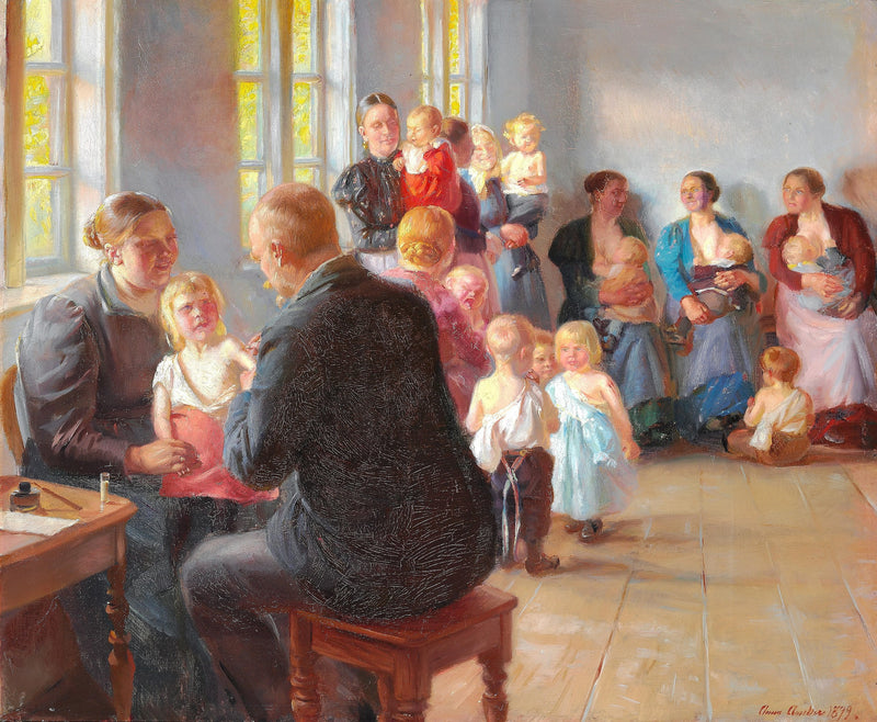 Eine Impfung – Anna Ancher