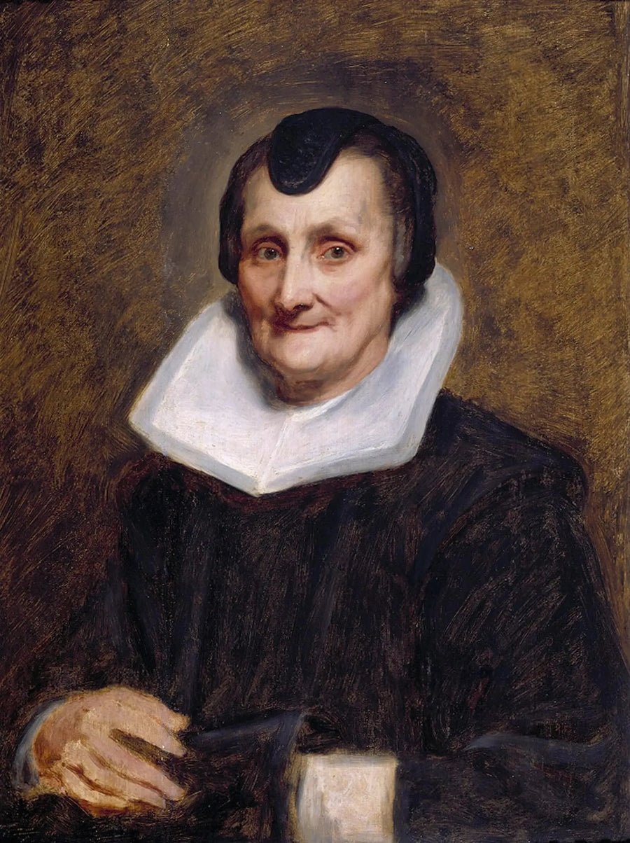 Eine alte Frau - Antoine van Dyck
