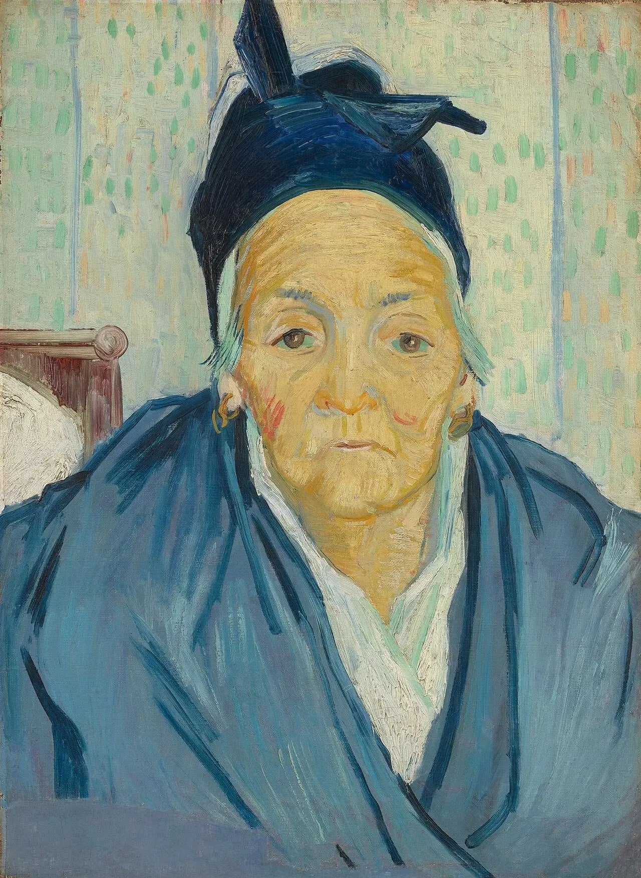Une vieille femme d'Arles - Vincent van Gogh image 1 reproduction de peinture à l’huile