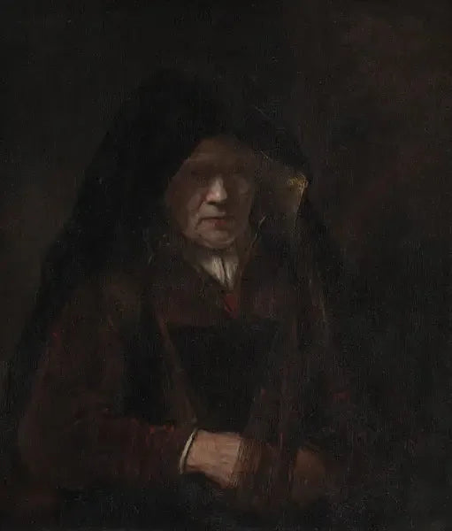 Eine alte Frau - Rembrandt