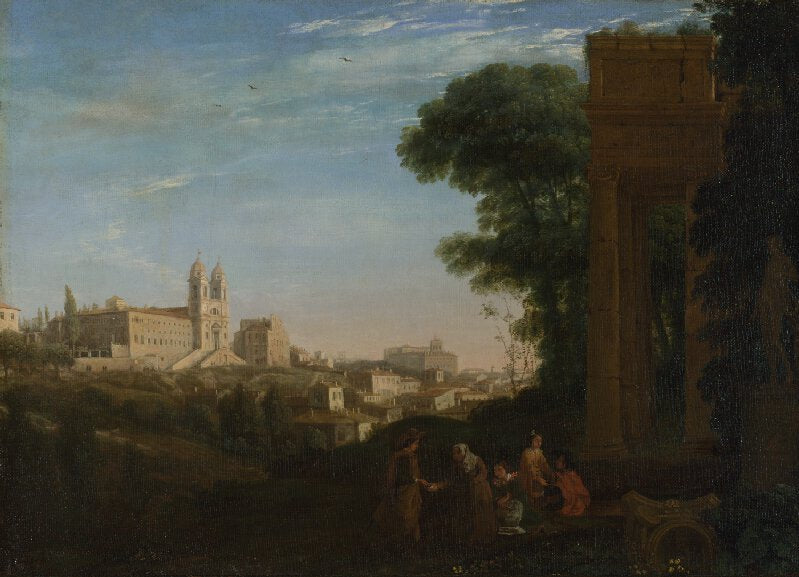 Blick in Rom - Claude Lorrain