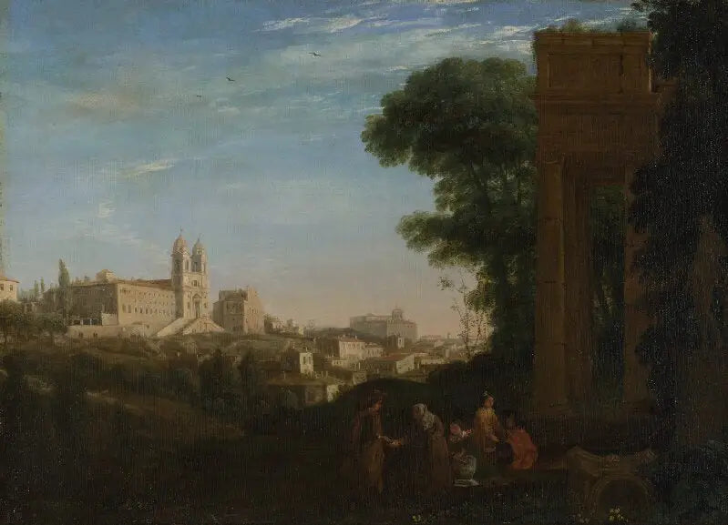 Blick in Rom - Claude Lorrain