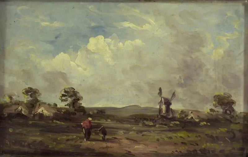 Eine Aussicht im Suffolk - John Constable