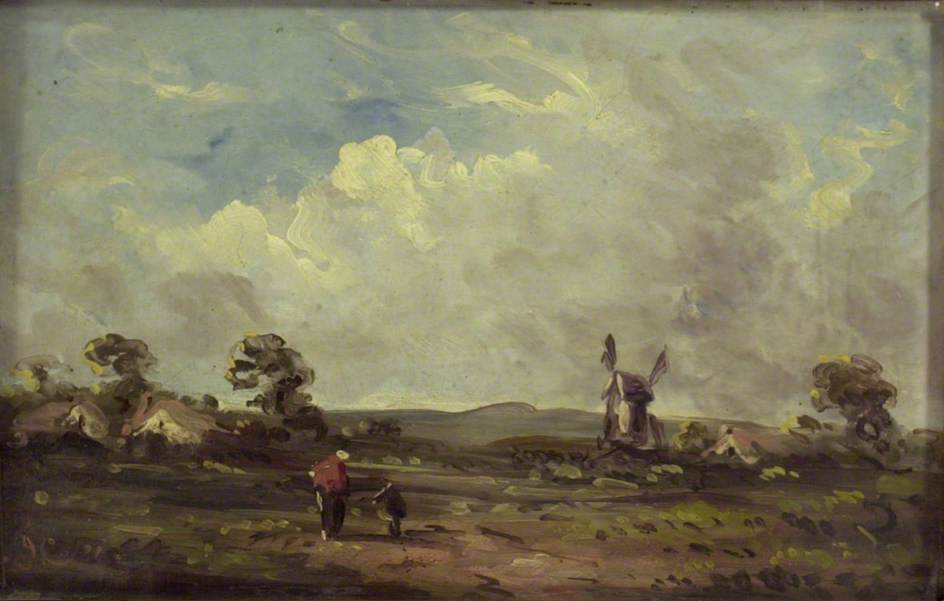 Une vue dans le Suffolk - John Constable - Alpha Reproduction