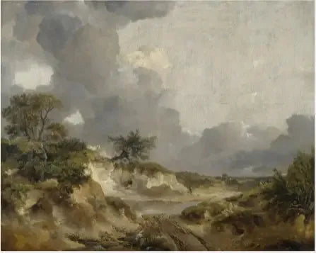 Ein Blick in Suffolk - Thomas Gainsborough