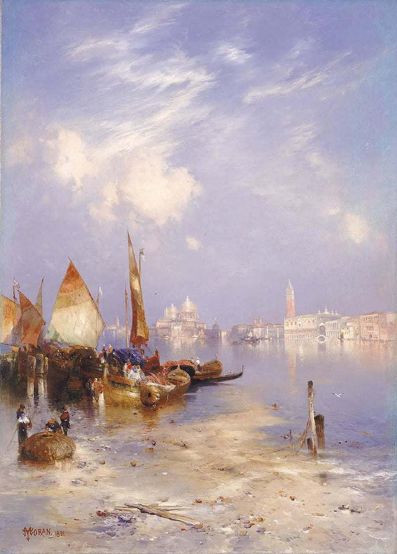 Eine Ansicht von Venedig - Thomas Moran
