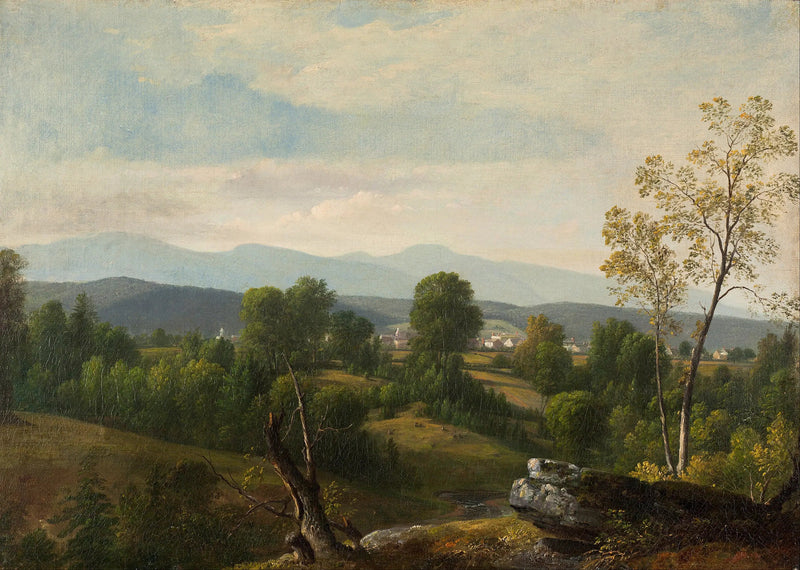 Blick auf das Tal - Asher Brown Durand