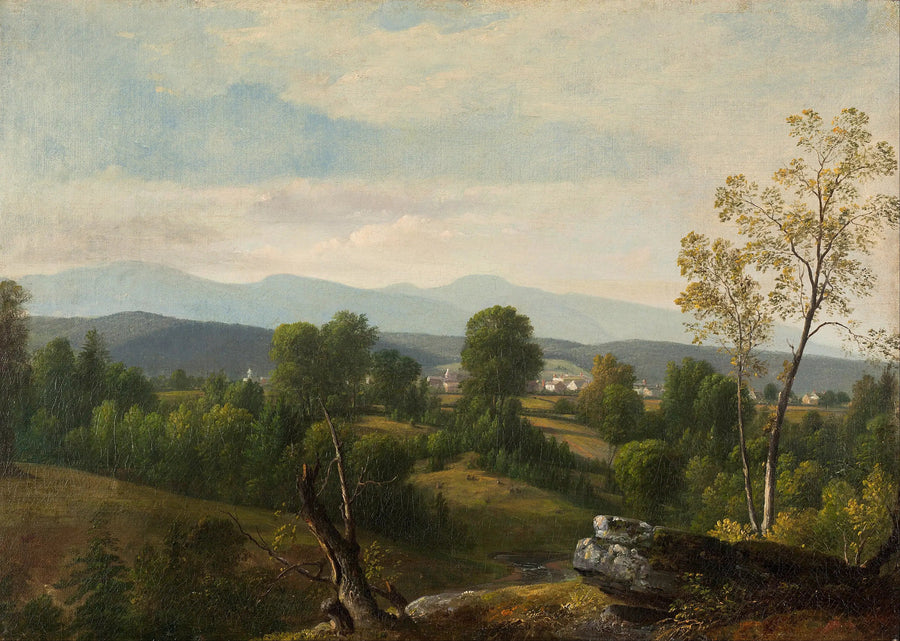 Blick auf das Tal - Asher Brown Durand