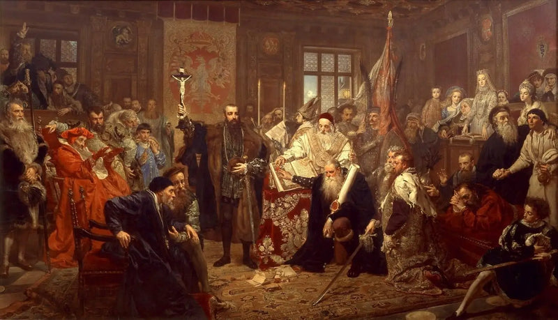 Union der Lublin - Jan Matejko
