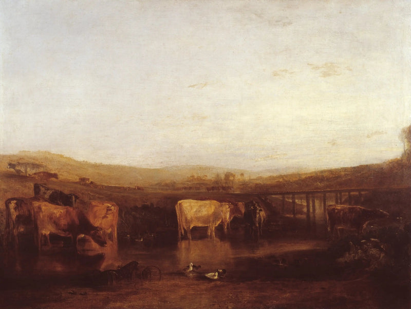 Vereinigung von Thames und Isis - J. M. W. Turner