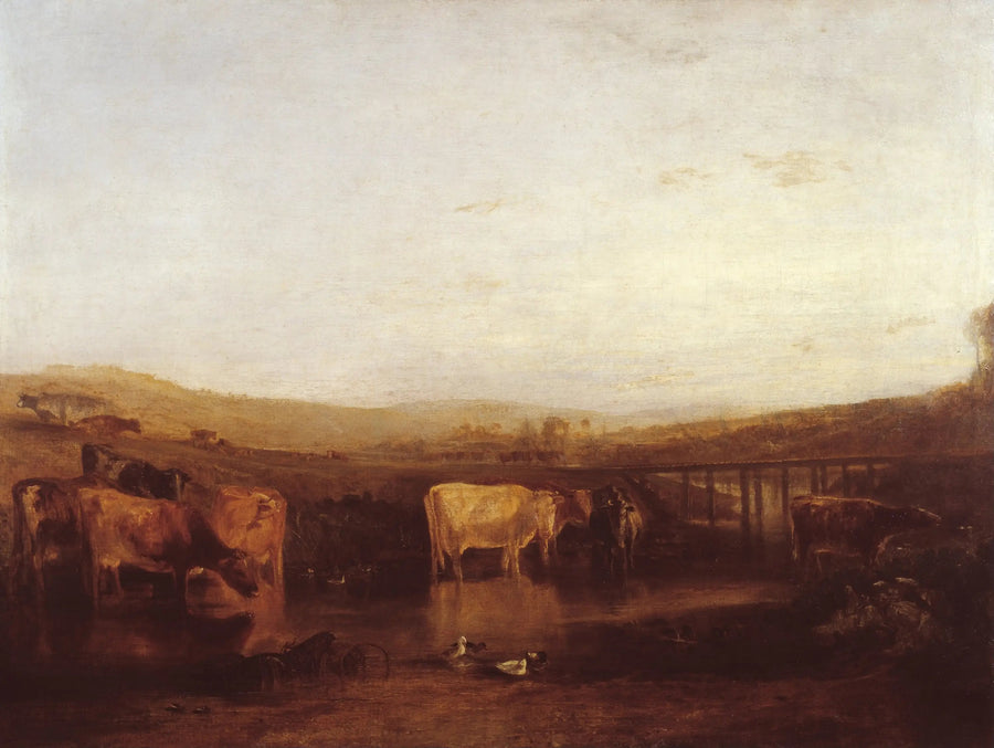 Vereinigung von Thames und Isis - J. M. W. Turner