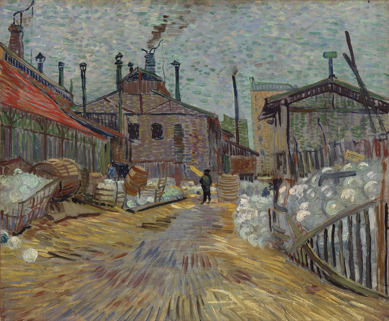 Die Fabrik von Asnières - Vincent van Gogh