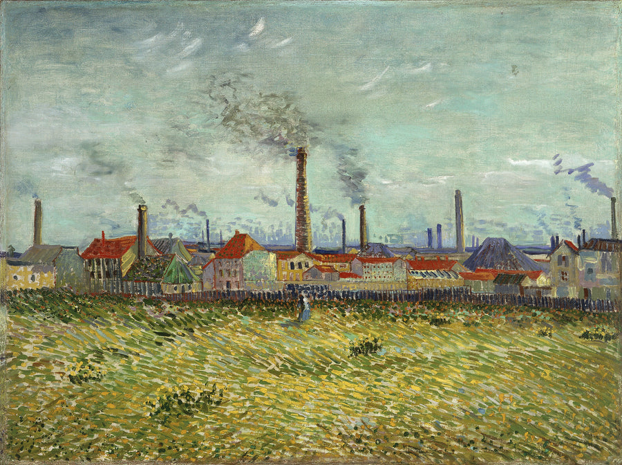 Fabriken in Asnières - Vincent van Gogh