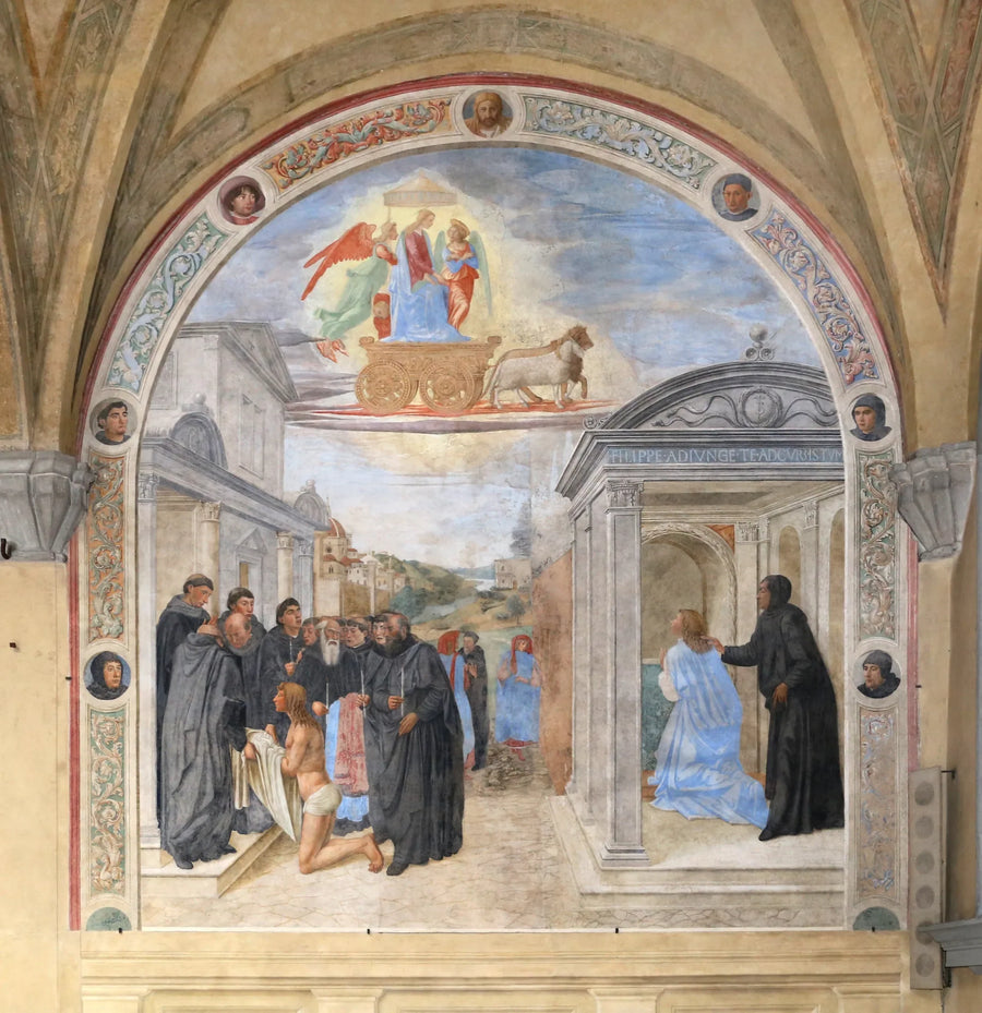 Werk von Heiliger Philipp Benizzi - Cosimo Rosselli