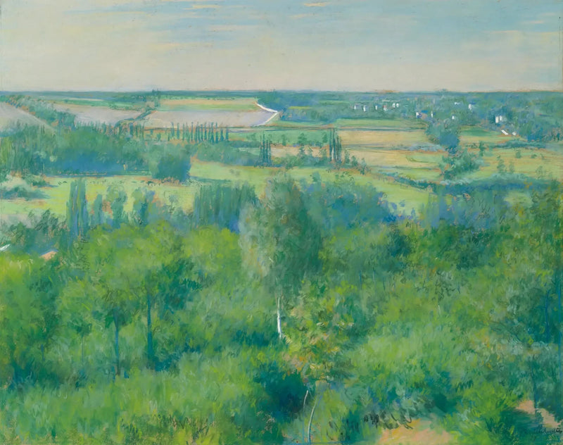 Tal der Yerres - Gustave Caillebotte