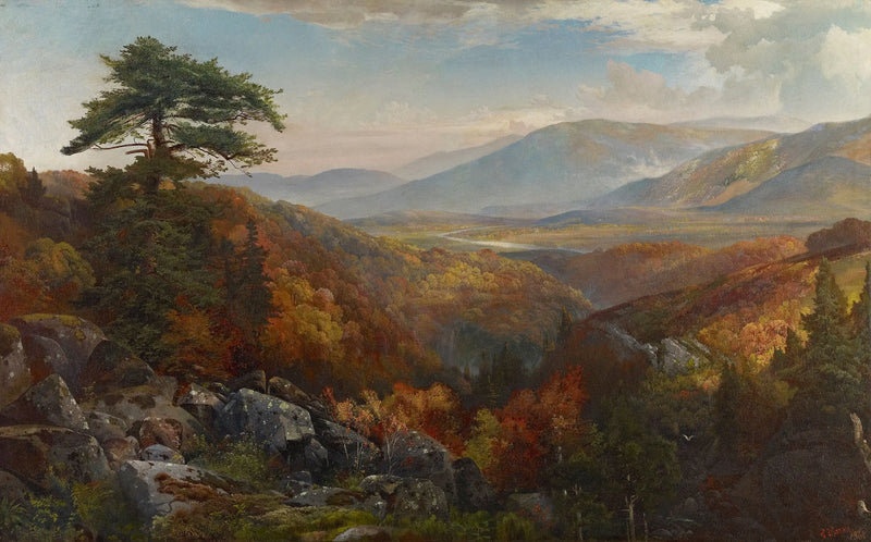 Catawissa-Tal im Herbst - Thomas Moran