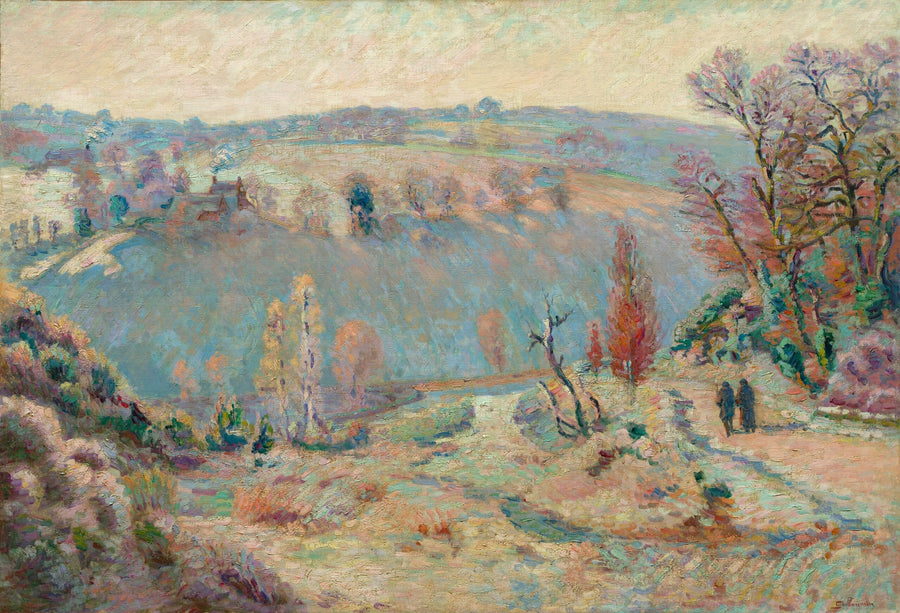 Vallée de la Sédelle à Pont Charraud : Weiße Gelée - Armand Guillaumin