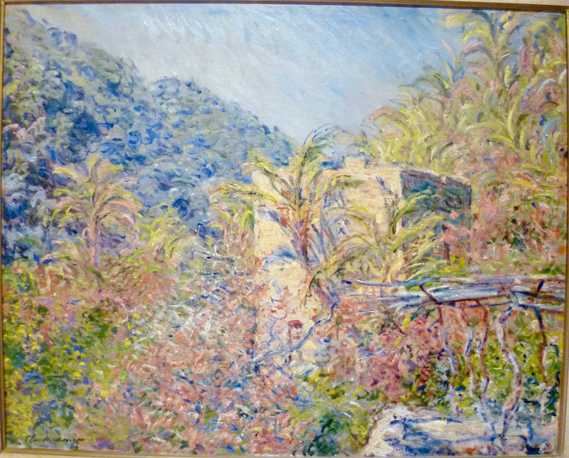 Tal von Sasso. Lichteffekt - Claude Monet
