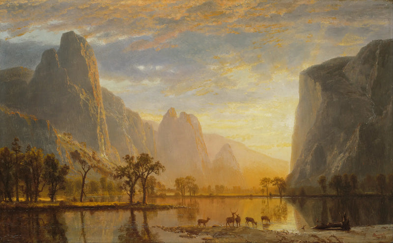 Yosemite-Tal - Albert Bierstadt