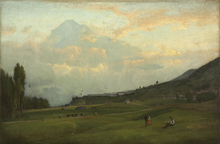 Vallée du Cadore, Italien - George Inness