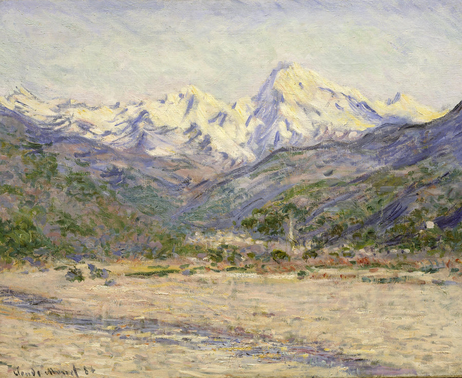 Das Nervia Valley W881 - Claude Monet