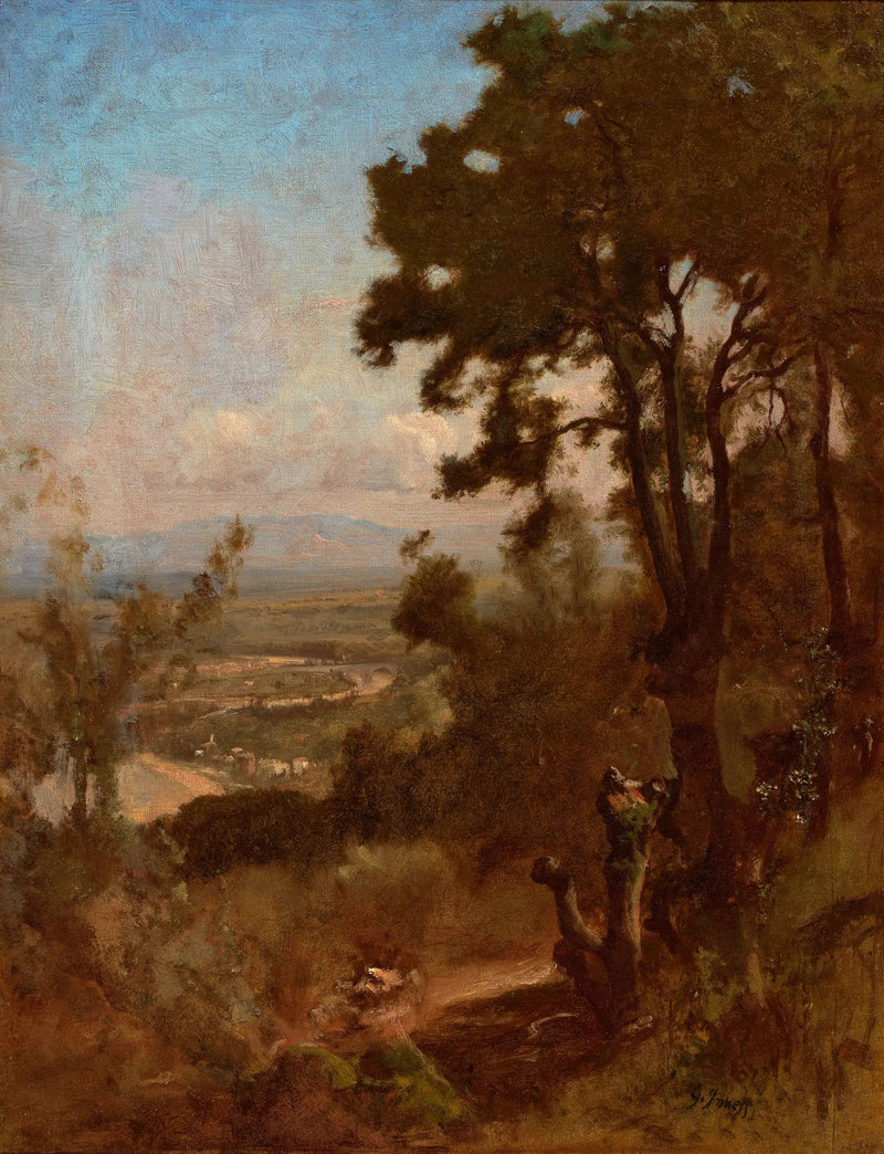Tal bei Perugia - George Inness