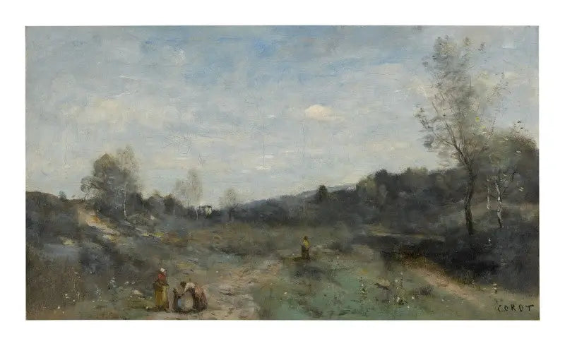 Freie Täler - Jean-Baptiste Camille Corot