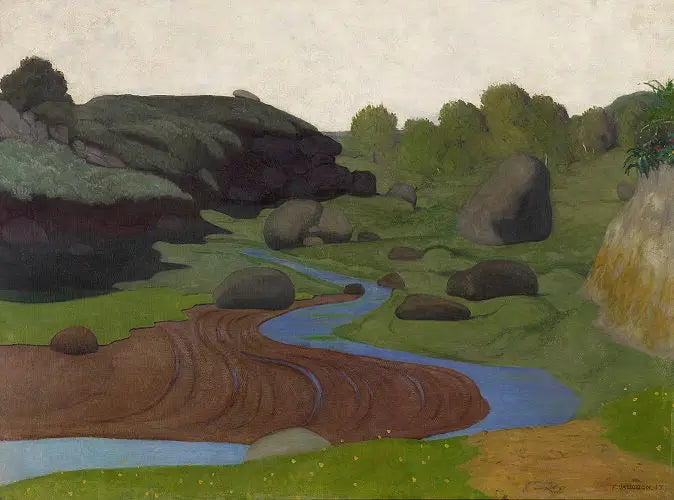 Vallon breton, Troieras - Félix Vallotton