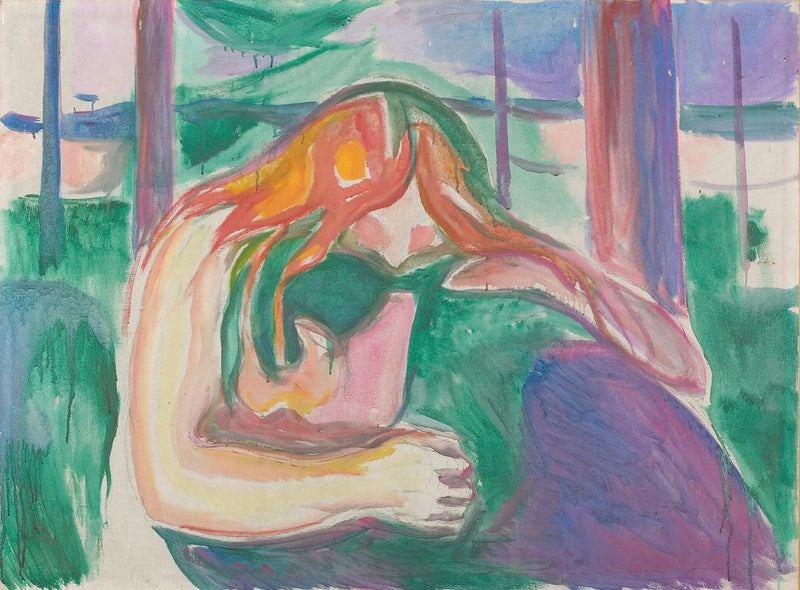 Vampir - Edvard Munch