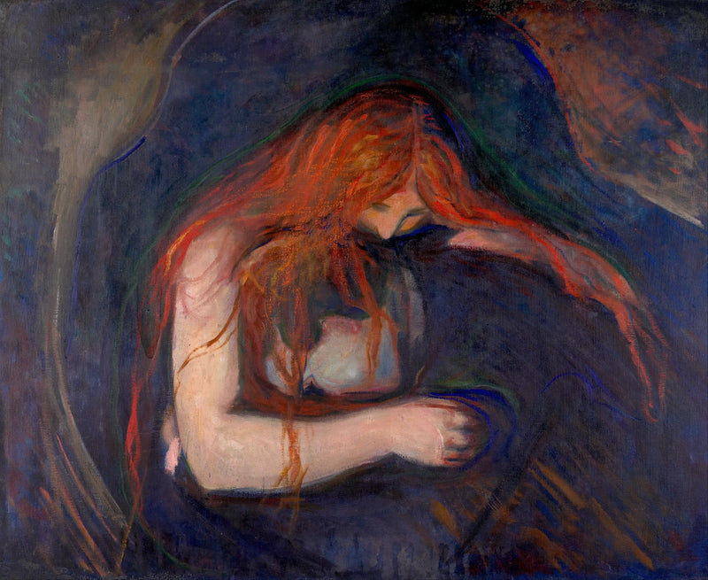 Vampir - Edvard Munch