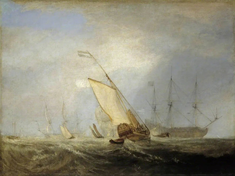 Van Tromp kehrt nach der Schlacht vor dem Dogger Bank zurück - J. M. W. Turner