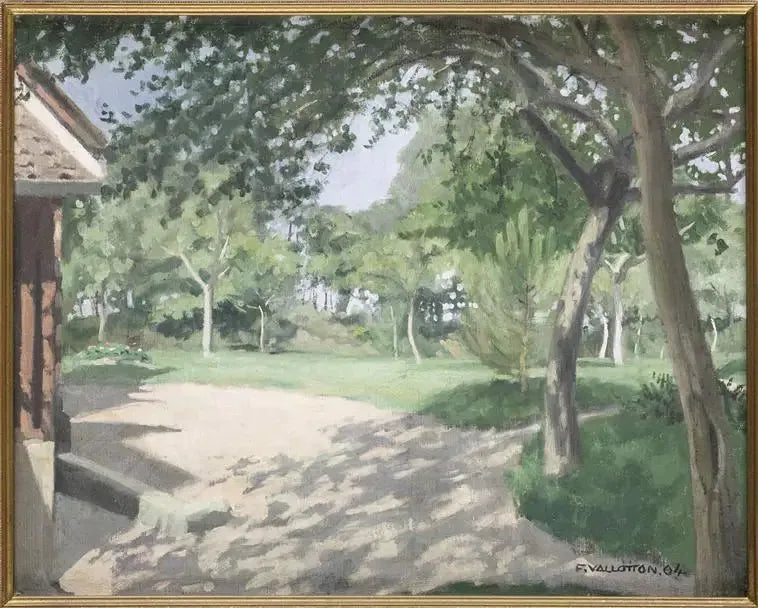 Varengeville, der Garten, am Morgen - Félix Vallotton