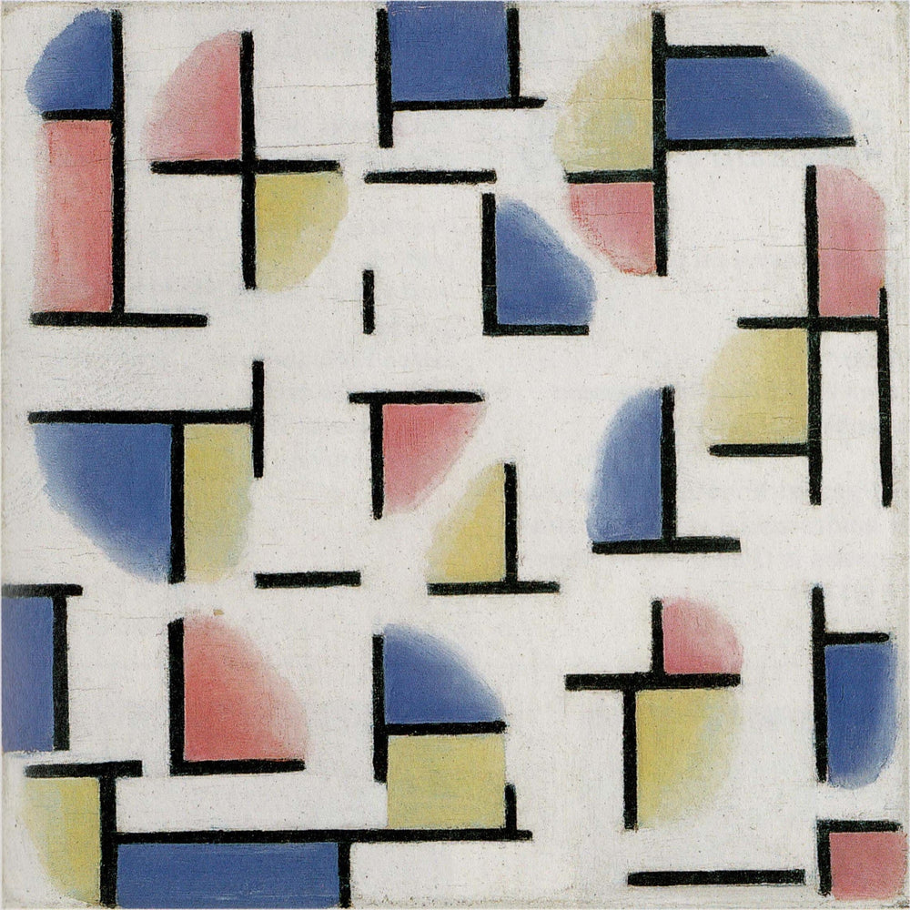 Variation sur la composition XIII - Theo van Doesburg image 1 copie de tableau peinte à la main
