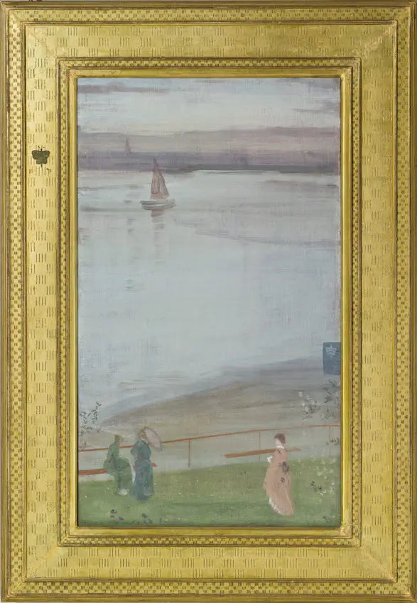 Variationen in Violett und Grün - James Abbott McNeill Whistler