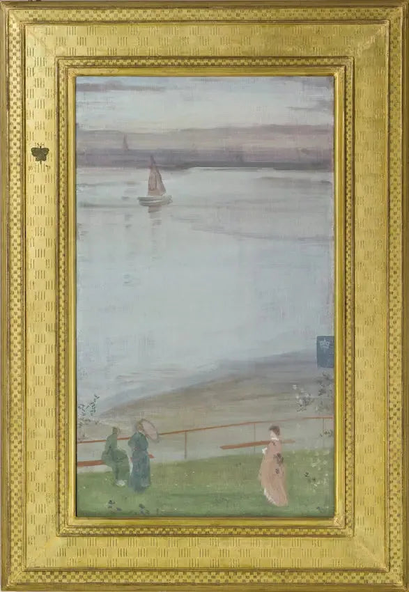 Variationen in Violett und Grün - James Abbott McNeill Whistler