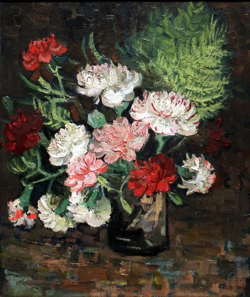 Vase mit Nelken - Vincent van Gogh