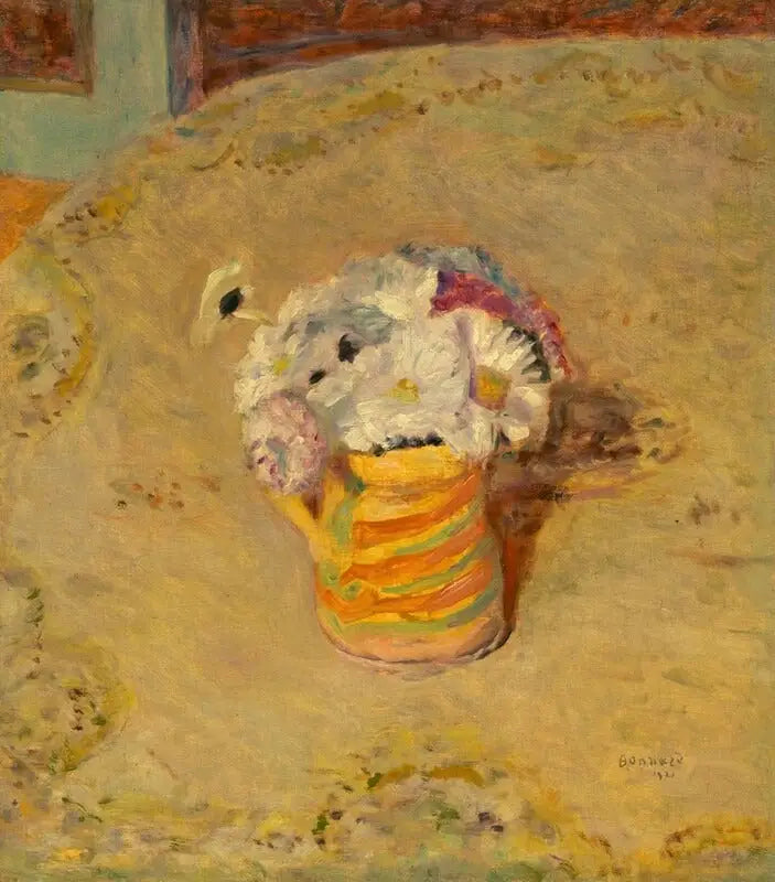 Vase mit Blumen - Pierre Bonnard